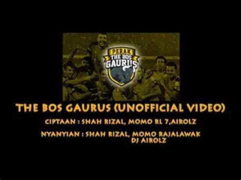 Perak football club is a professional football club based in ipoh city that competes in malaysia super league. The Bos Gaurus ( Lagu Team Bola Sepak Perak 2018) - YouTube