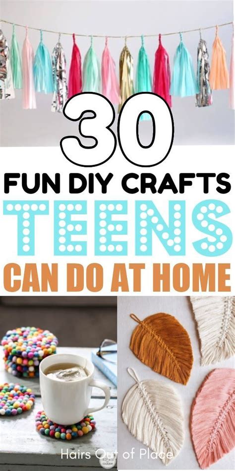 30 Fun Crafts For Teens That Will Bring Out Their Inner Artist In 2021