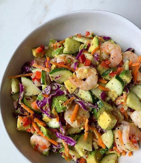 Shrimp and salsa appetizer pictorial cooking recipes. Cold Shrimp Salad