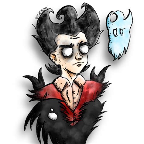 Wilson Don T Starve Fanart I Will Do At Least Drawings Like This