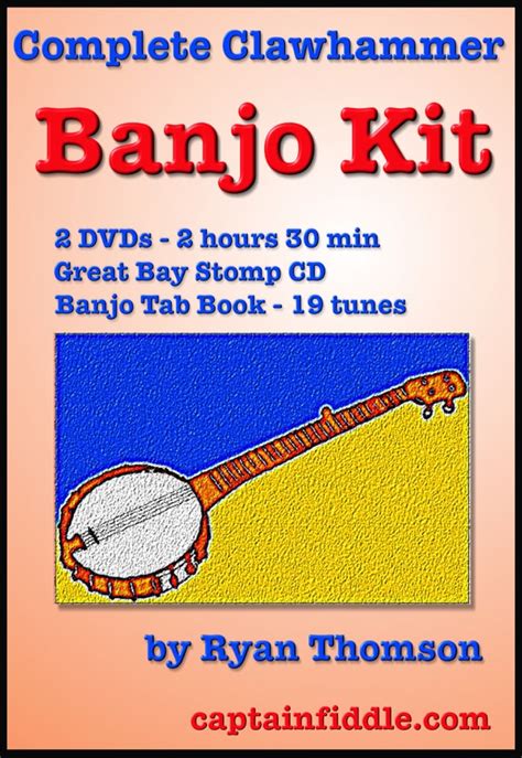 Complete Clawhammer Banjo Kit By Ryan Thomson
