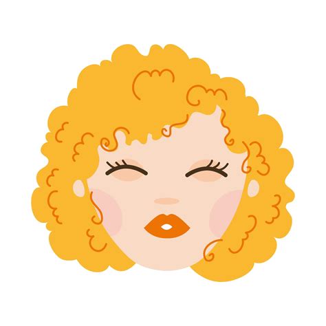 Young Woman With Blond Hair Avatar Character 2662131 Vector Art At Vecteezy