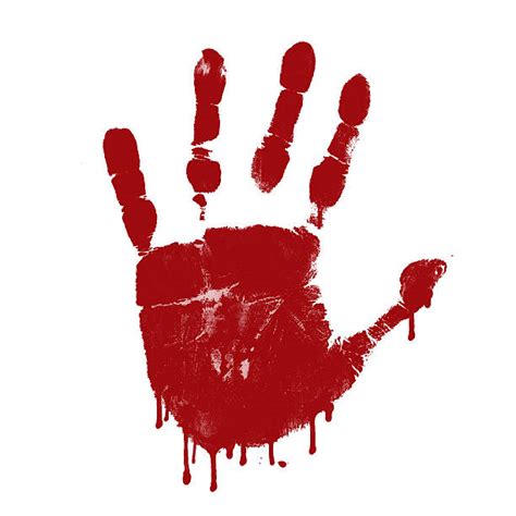 Blood Hand Print Stock Photos Pictures And Royalty Free Images Istock