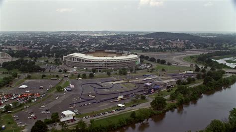 48k Stock Footage Aerial Video Of Robert F Kennedy Memorial Stadium