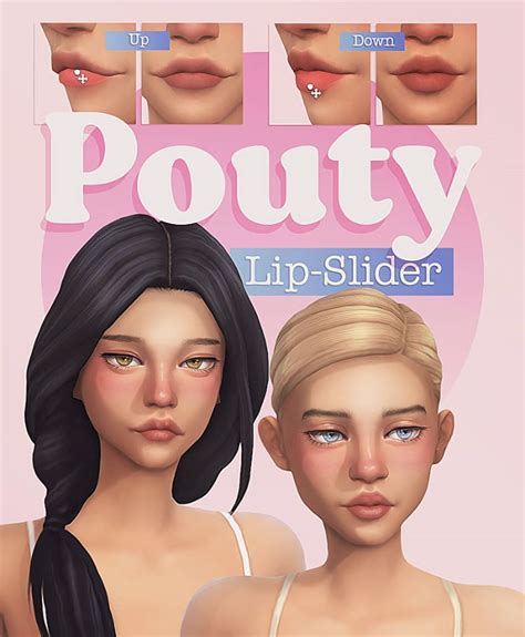 Pouty Lip Slider ˘ ³˘♥ A Lip Slider For The Miiko Sims 4