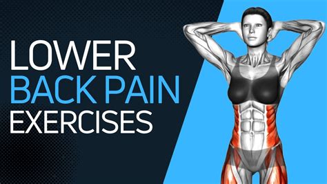 8 Exercises To Instantly Eliminate Lower Back Pain Youtube