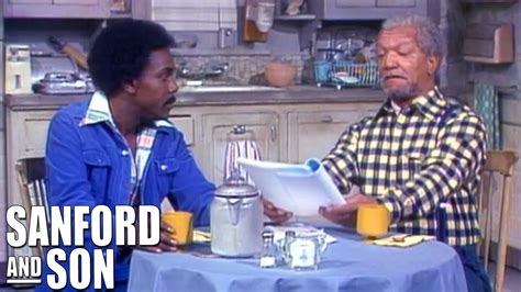 fred rehearses with lamont for his play sanford and son youtube