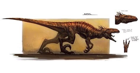 Turok Raptor Concept Art Art Dinosaur