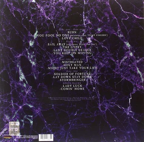 Classic Rock Covers Database Whitesnake The Purple Album Released