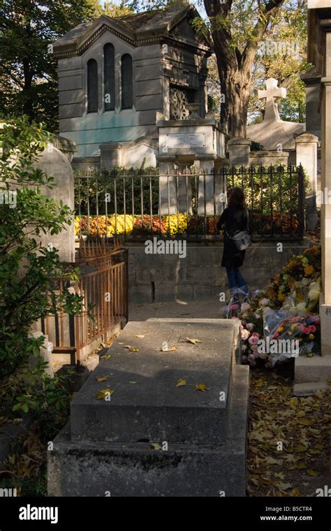 Père Lachaise Cemetery Paris France Stock Photo Alamy