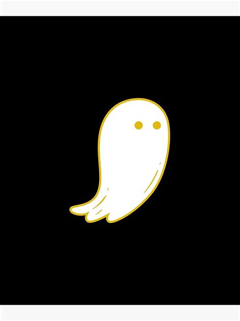 Spooky Little Ghost Poster By Antyka Redbubble