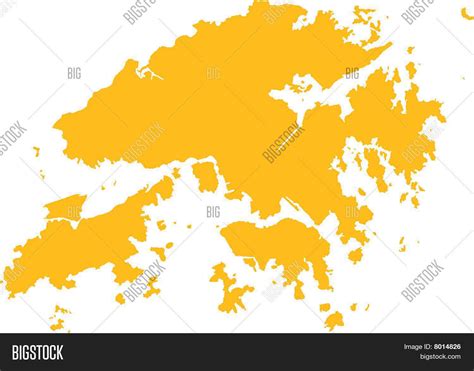Hong Kong Map Vector And Photo Free Trial Bigstock