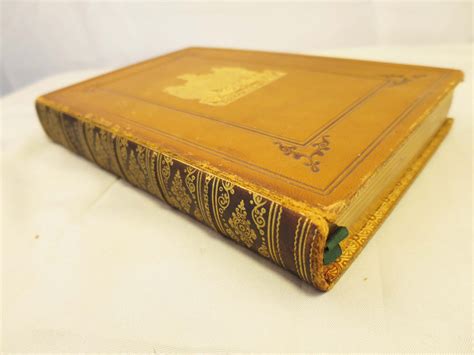1864 Leather Bound Gilt Edge Rare Book Notes On The Parables