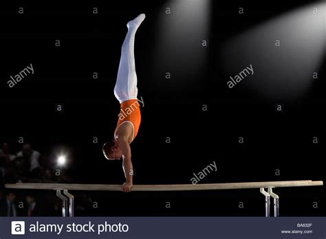 Gymnast Handstand Stock Photos And Gymnast Handstand Stock Images Alamy