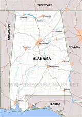 Share any place, find your location, ruler for distance measuring, weather +forecast, address search. Alabama maps