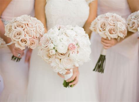 Bouquets Photos Light Pink And White Bridal Bouquets