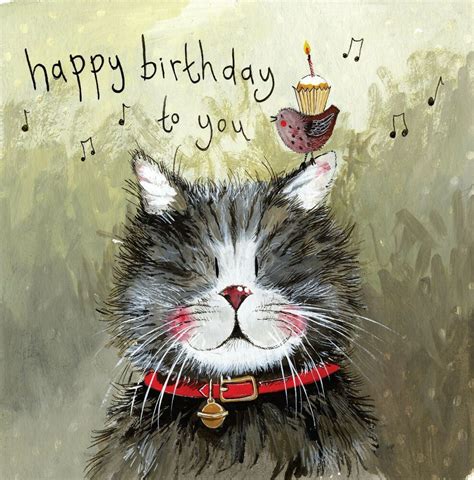 Free Cat Birthday Cards Design Your Very Own Cats Printable And Online Happy Birthday Cards