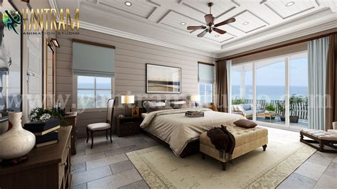 Is the term master bedroom problematic? Contemporary Master Bedroom with Species Balcony 3d ...
