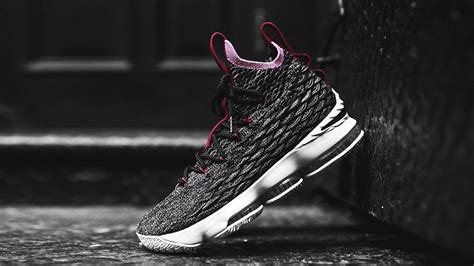 Enjoy free shipping, returns & complimentary gift wrapping. LeBron James Shoes Wallpaper with Nike LeBron 15 Black Wine Burgundy - HD Wallpapers ...