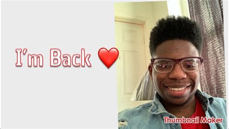 Did Yall Miss Me Im Back ️ Youtube
