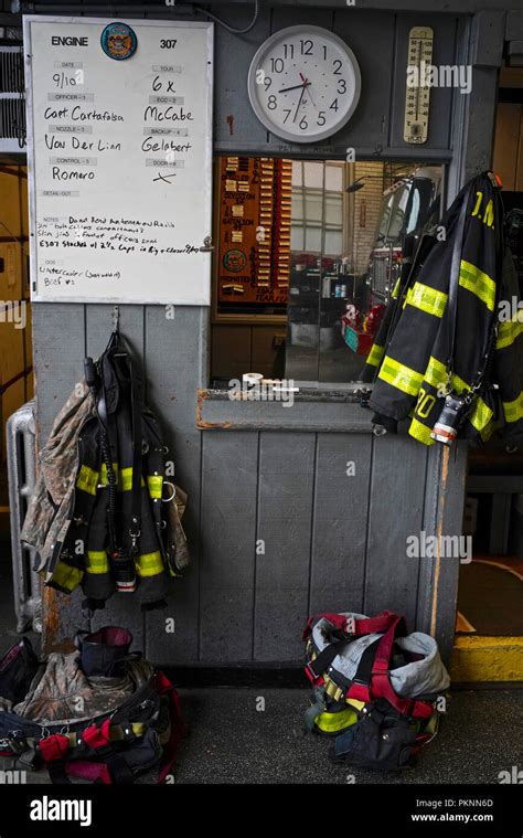 Firefighter Safety Gear Stock Photo Alamy