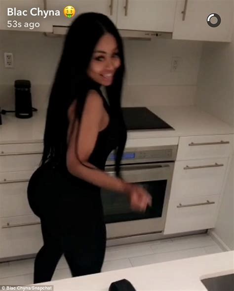 Blac Chyna Flaunts Her Ample Derriere In Miami Daily Mail Online