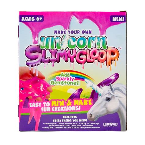 Make Your Own Unicorn Slimygloop® Diy Slime Kit Ages 6 Pink