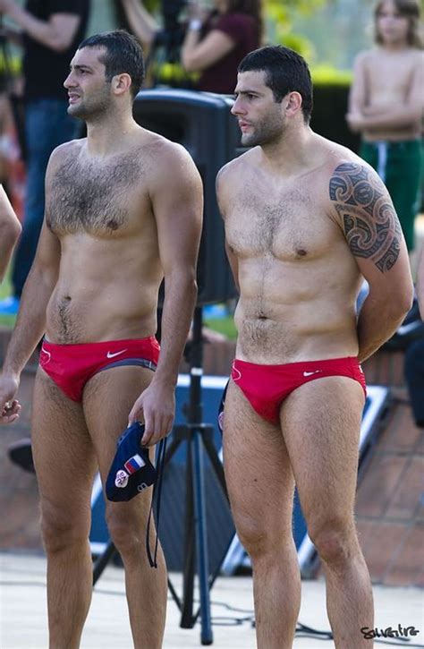 Aleksandar Ciric And Aleksandar Sapic Serbian Waterpolo Players Speedo Guys In Speedos Man
