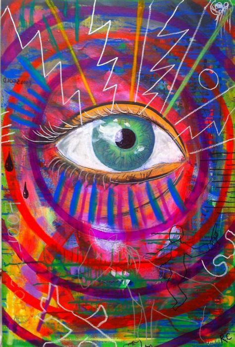 ☯☮ॐ American Hippie Psychedelic Art ~ Eyes Eye Art Psychedelic Art