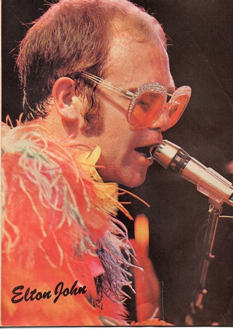 Elton John Pink 8 Feb 1975 Historical Figures Poster Historical
