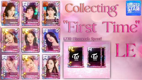 Superstar Jyp Collecting Twice First Time Le Theme First Time
