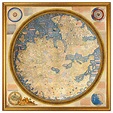Fra Mauro Map of the World, ca. 1450, Mappa Mundi | Battlemaps.us