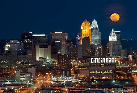 Cincinnati Ohio Cincinnati Skyline Ohio Skyline Skyline