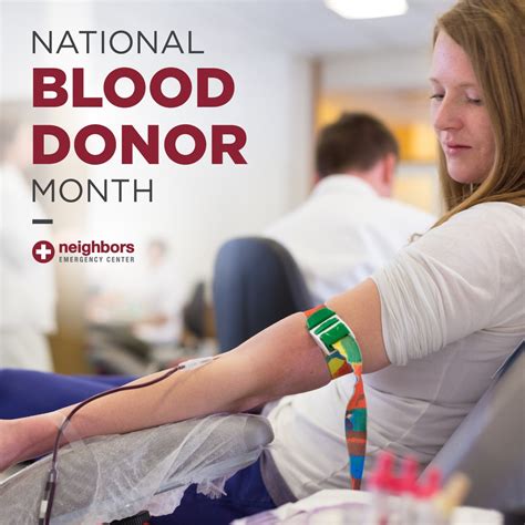 January Is National Blood Donor Month