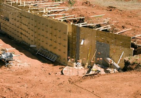 The cost of installing a retaining wall is usually quoted per square foot. How Much Does a Concrete Retaining Wall Cost? - hipages.com.au