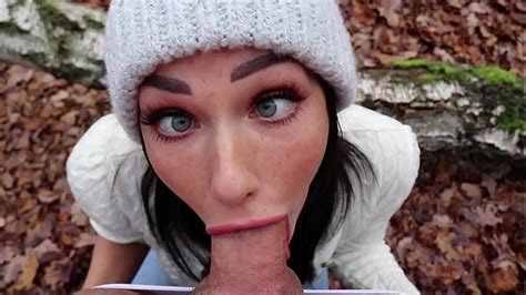 Freckled Teen Sucks And Swallows In The Woods Shaiden Rogue Xxx Mobile Porno Videos And Movies