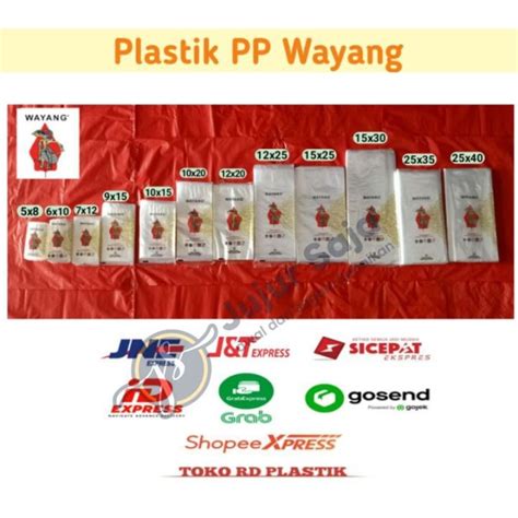 Plastik Bening PP Wayang Berbagai Ukuran Ketebalan 03 Lazada Indonesia