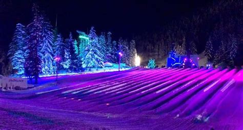 Try The Ultimate Nighttime Adventure With Cosmic Tubing At Mt Hood