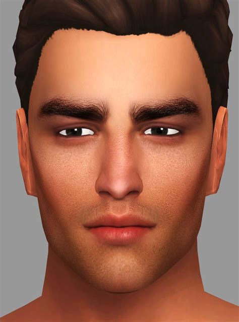 Lana Cc Finds Golyhawhaw First Male Skin Overlay For Sims