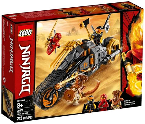 Конструктор Lego Ninjago 70672 Раллийный мотоцикл Коула — купить по
