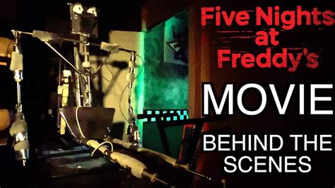 Behind The Scenes Of The Five Nights At Freddys Movie Fnaf Movie