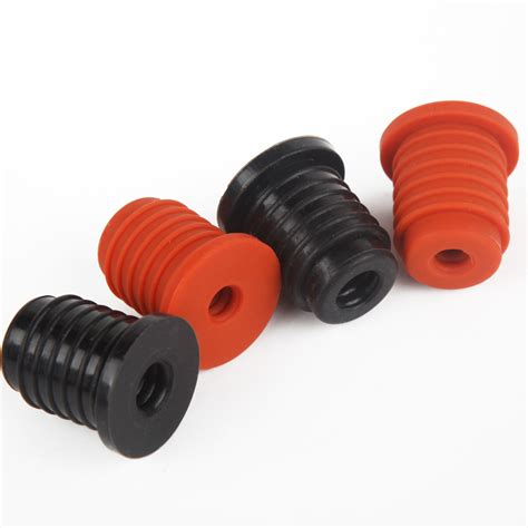 Factory Manufacture Nbr Fkm Silicone Epdm Rubber Plugs Plastic Rubber