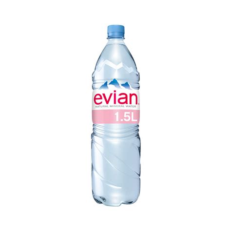 Evian Natural Mineral Water Still Bottle Plastic 15 Litre Ref 143136