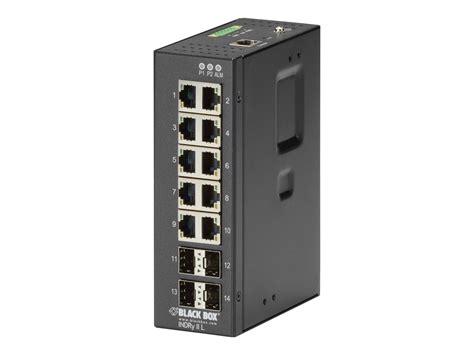 Black Box Industrial Managed Ethernet Switch Switch Managed 10 X
