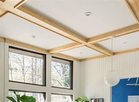 Diy Coffered Ceilings Home Renos Coffered Ceiling Or Box Beam With