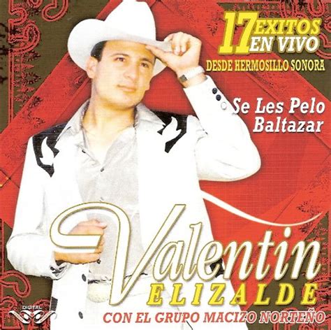 Valentin Elizalde Cd 17 Exitos En Vivo Desde Hermosillo Sonora Can