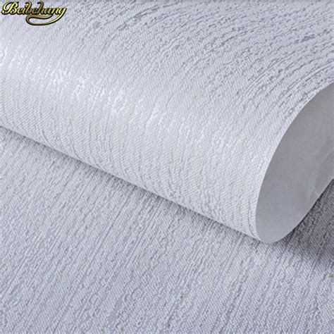 Beibehang Solid Color Non Woven Fabric Wallpaper Plain Living Room