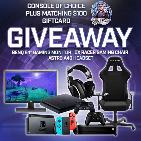 Luckyshots Console Gaming Bundle Giveaway Gaming Console Console