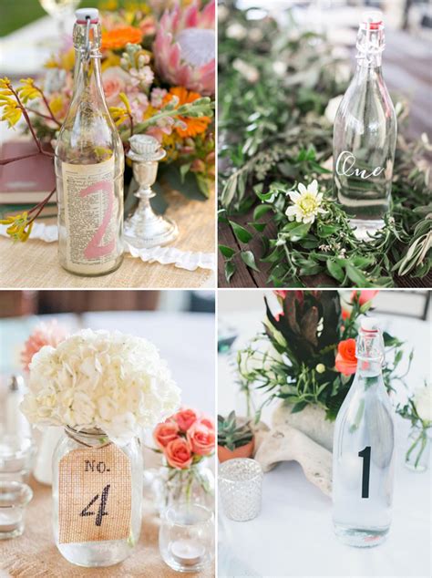A number table is just that; 51 Creative DIY Wedding Table Number Ideas | Deer Pearl Flowers