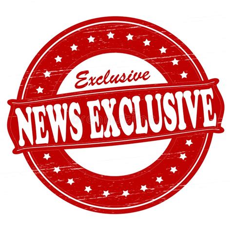 Exclusive News Logo Stock Vector Illustration Of Current 75735928